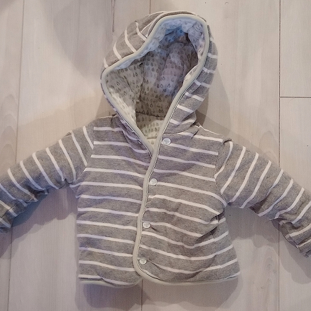 Burt's Bees reversible 3-6 month jacket